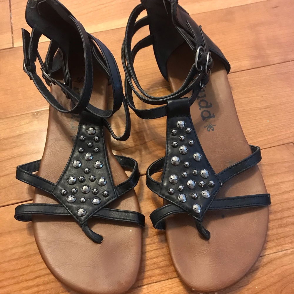 Mudd studded gladiator sandals 👡